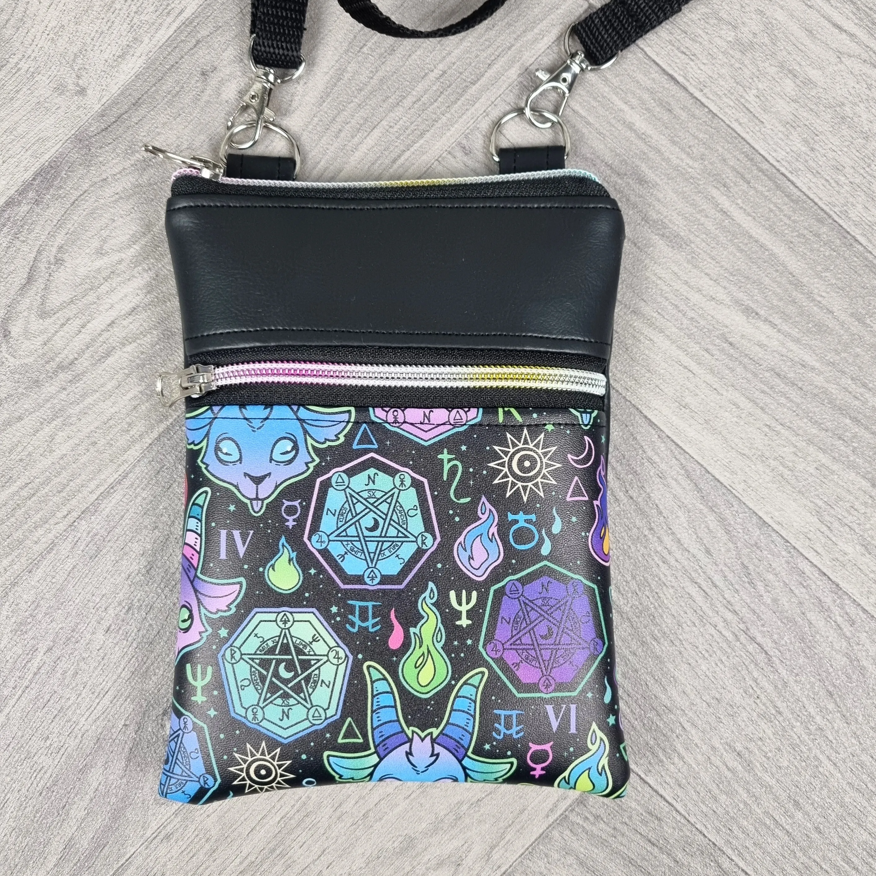 Baphomed Goat Crossbody Bag