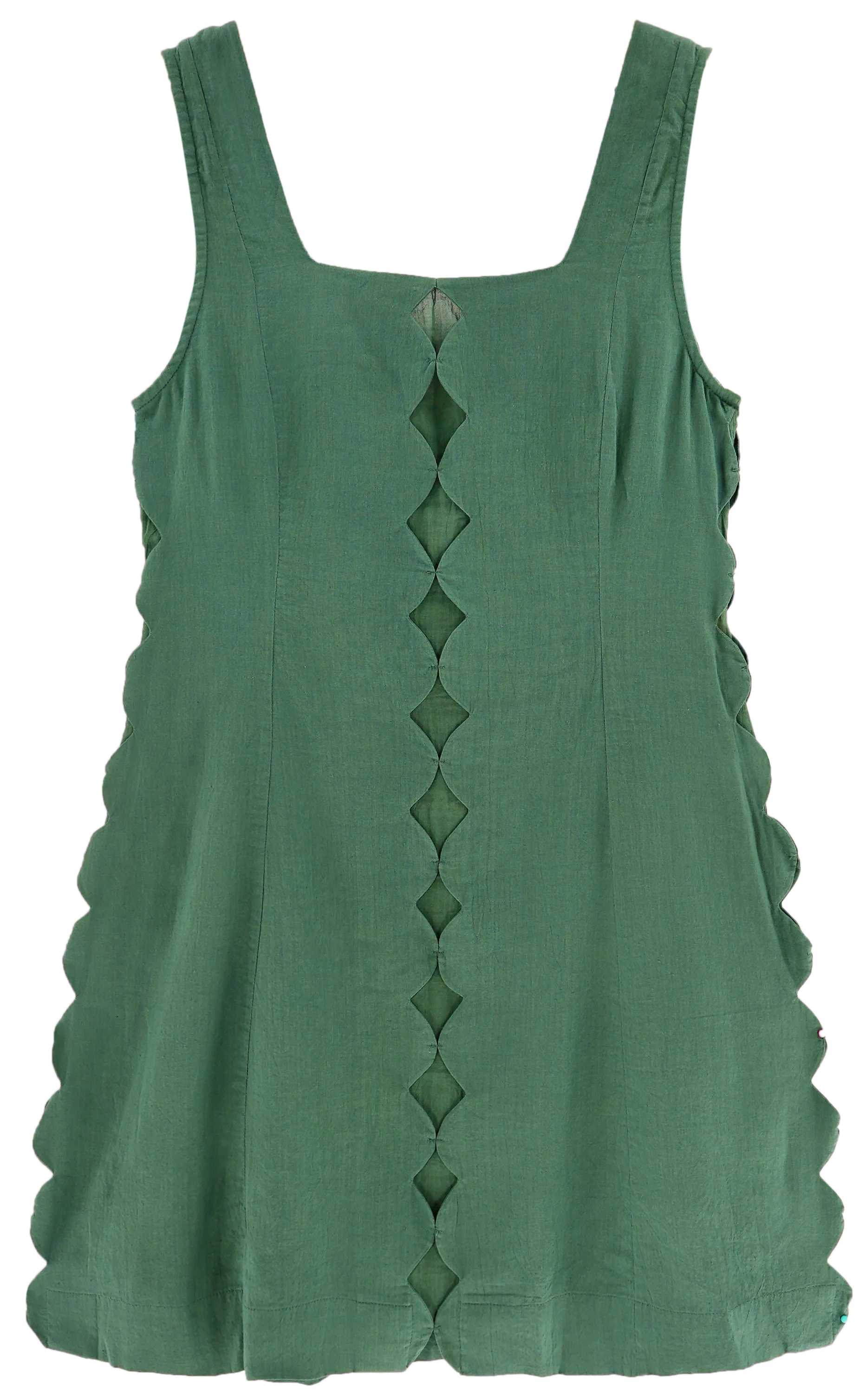 Barcelona Short Dress in Laurel