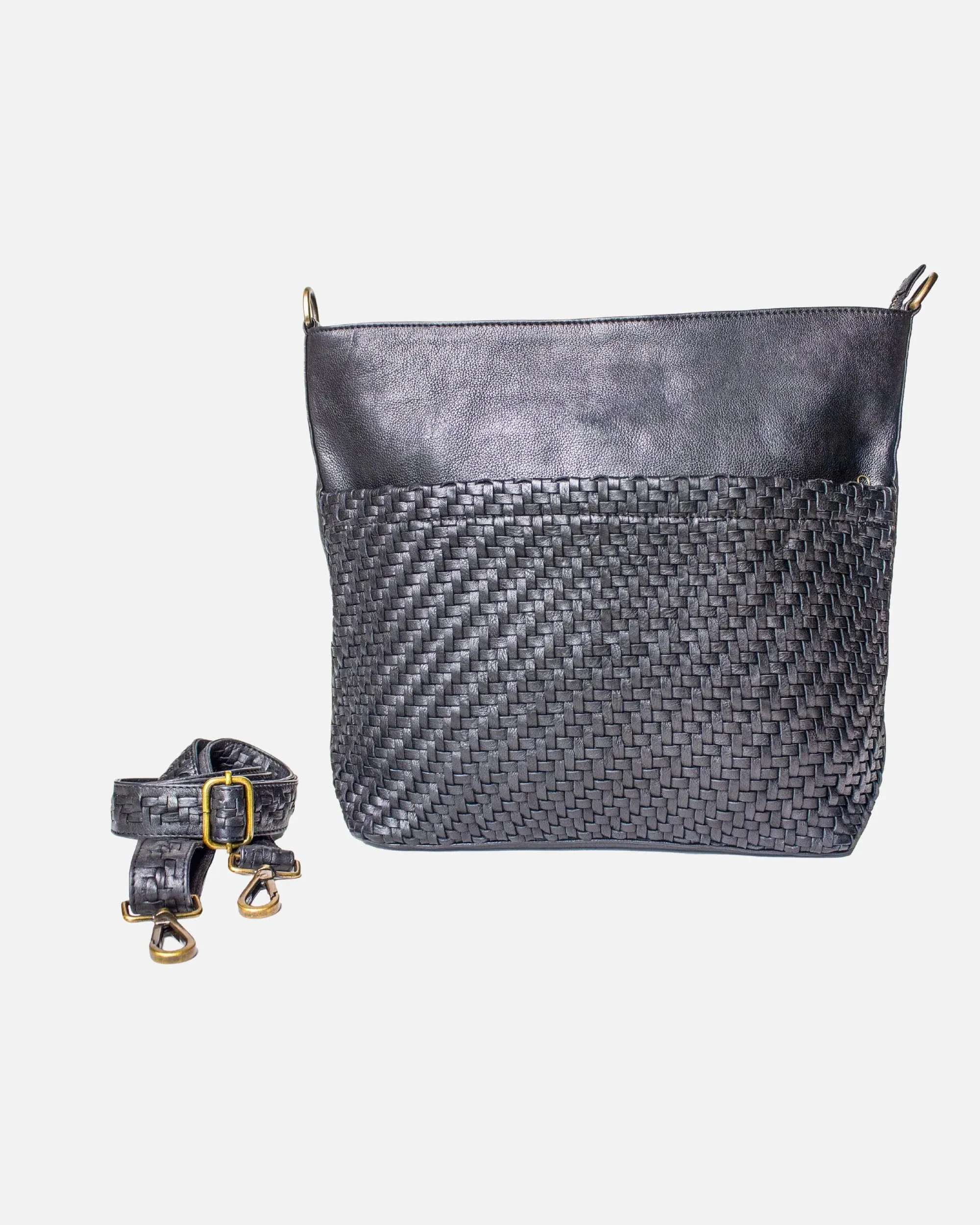 Baren | Handwoven Leather Shoulderbag
