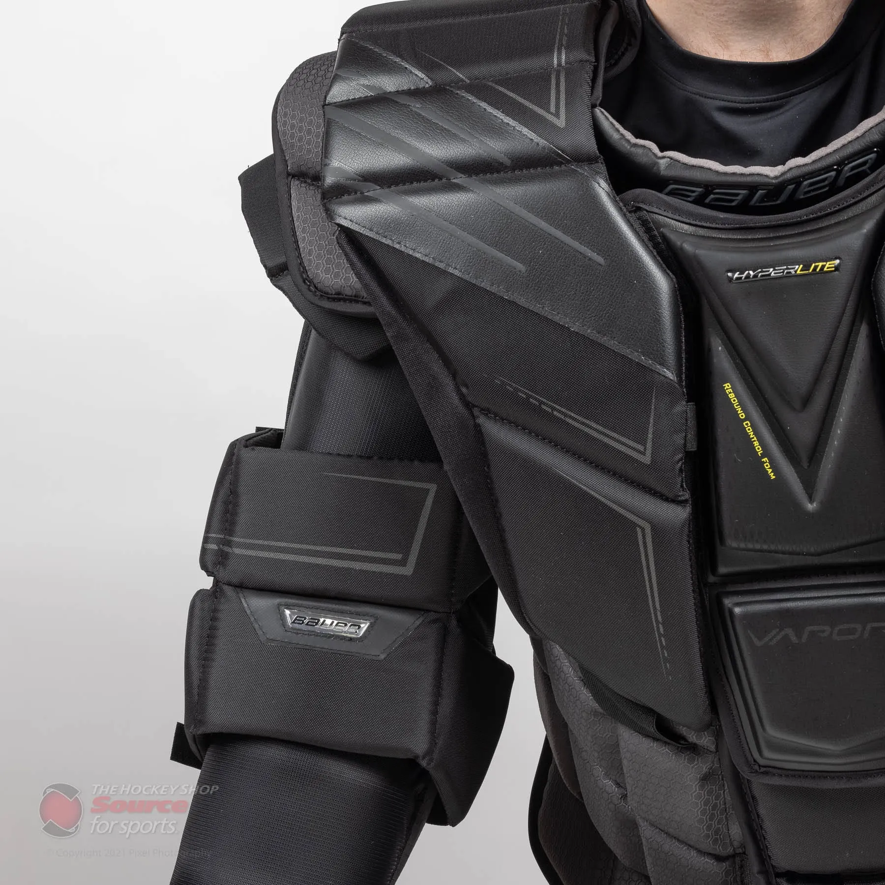 Bauer Vapor HyperLite Senior Chest & Arm Protector - Black