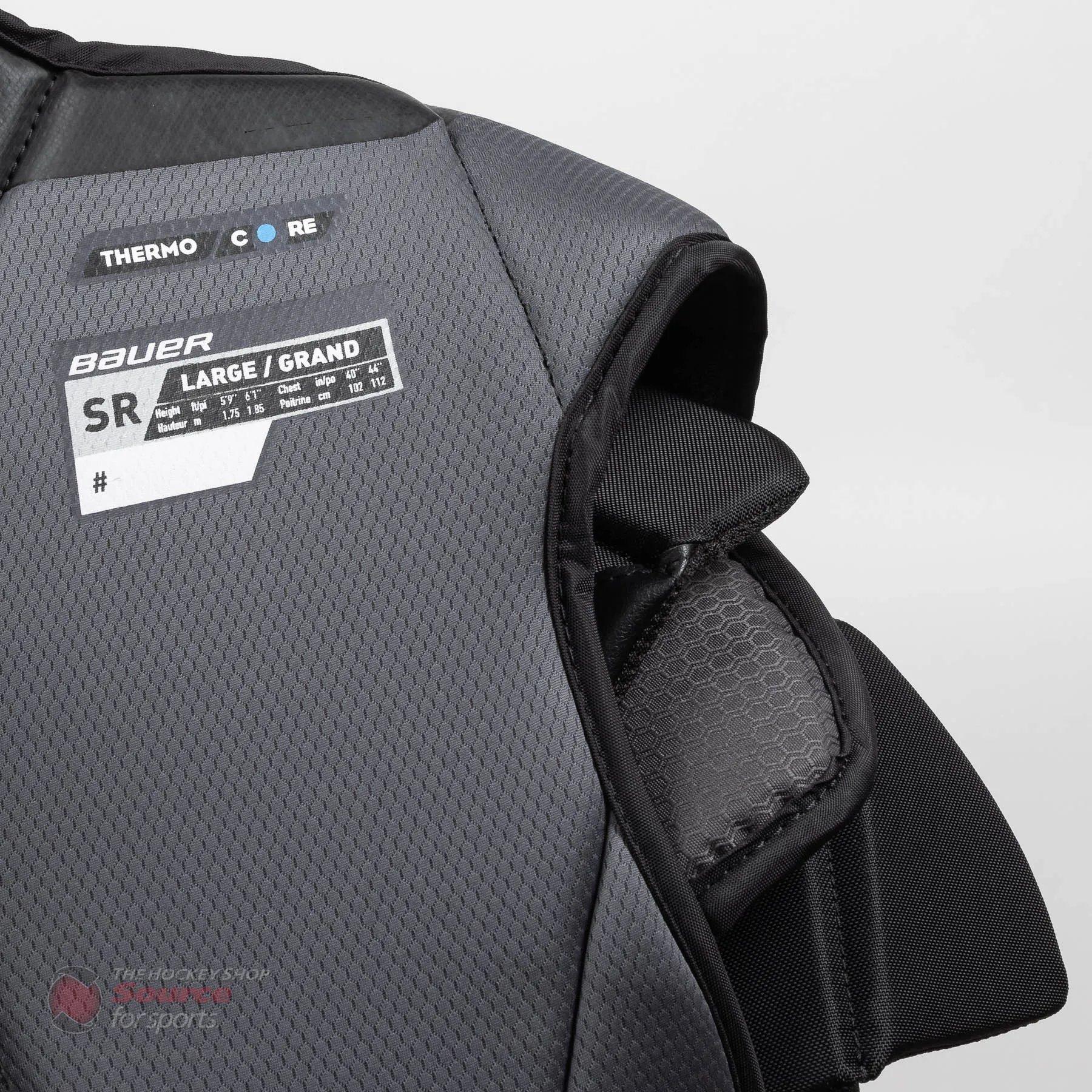 Bauer Vapor HyperLite Senior Chest & Arm Protector - Black