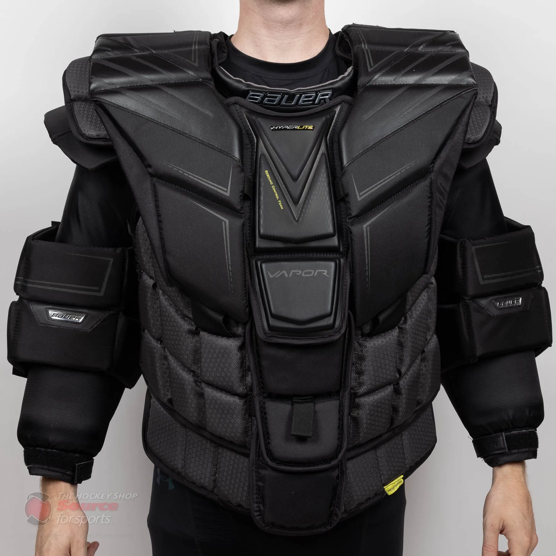 Bauer Vapor HyperLite Senior Chest & Arm Protector - Black