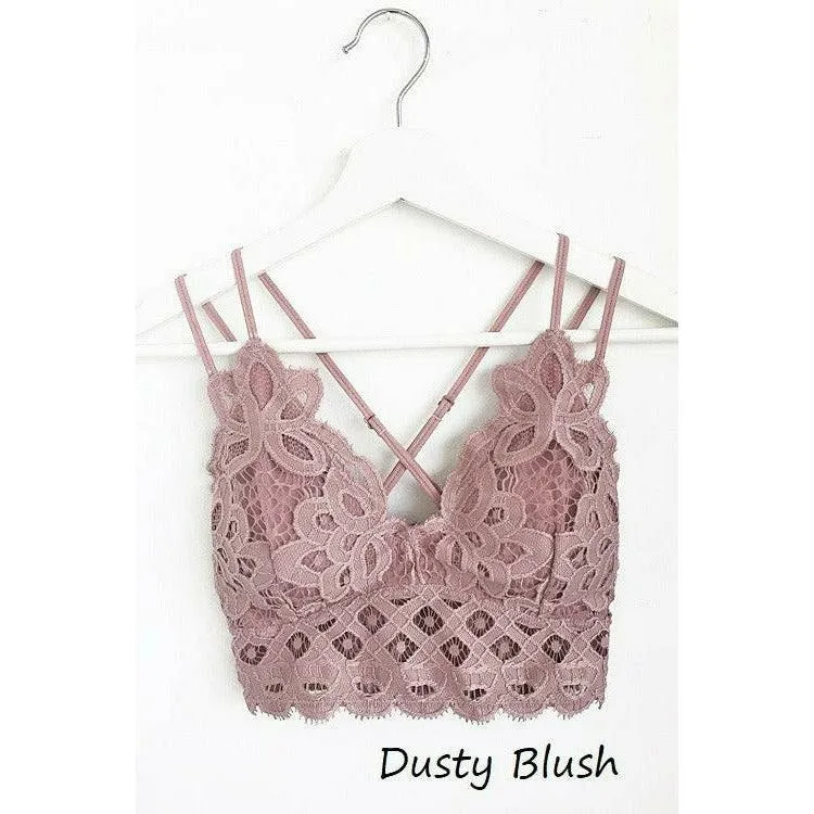 Beautiful Crochet Lace Bralette