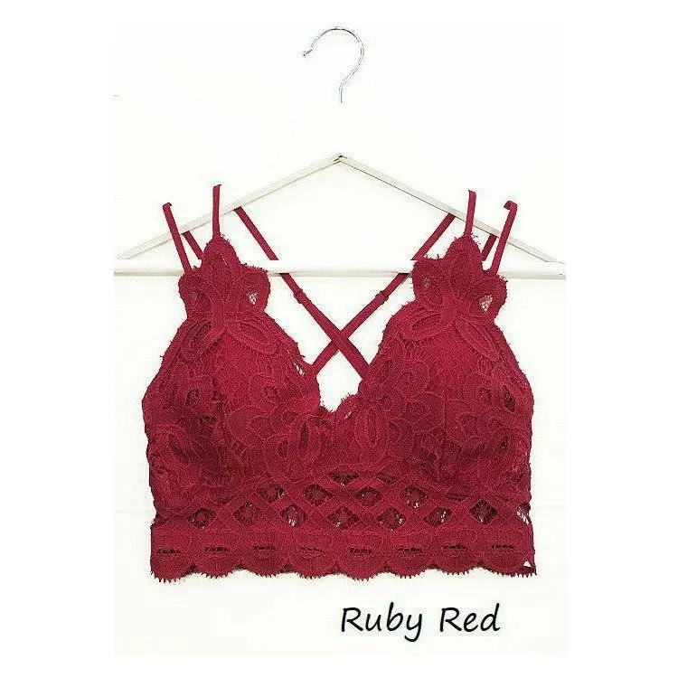 Beautiful Crochet Lace Bralette