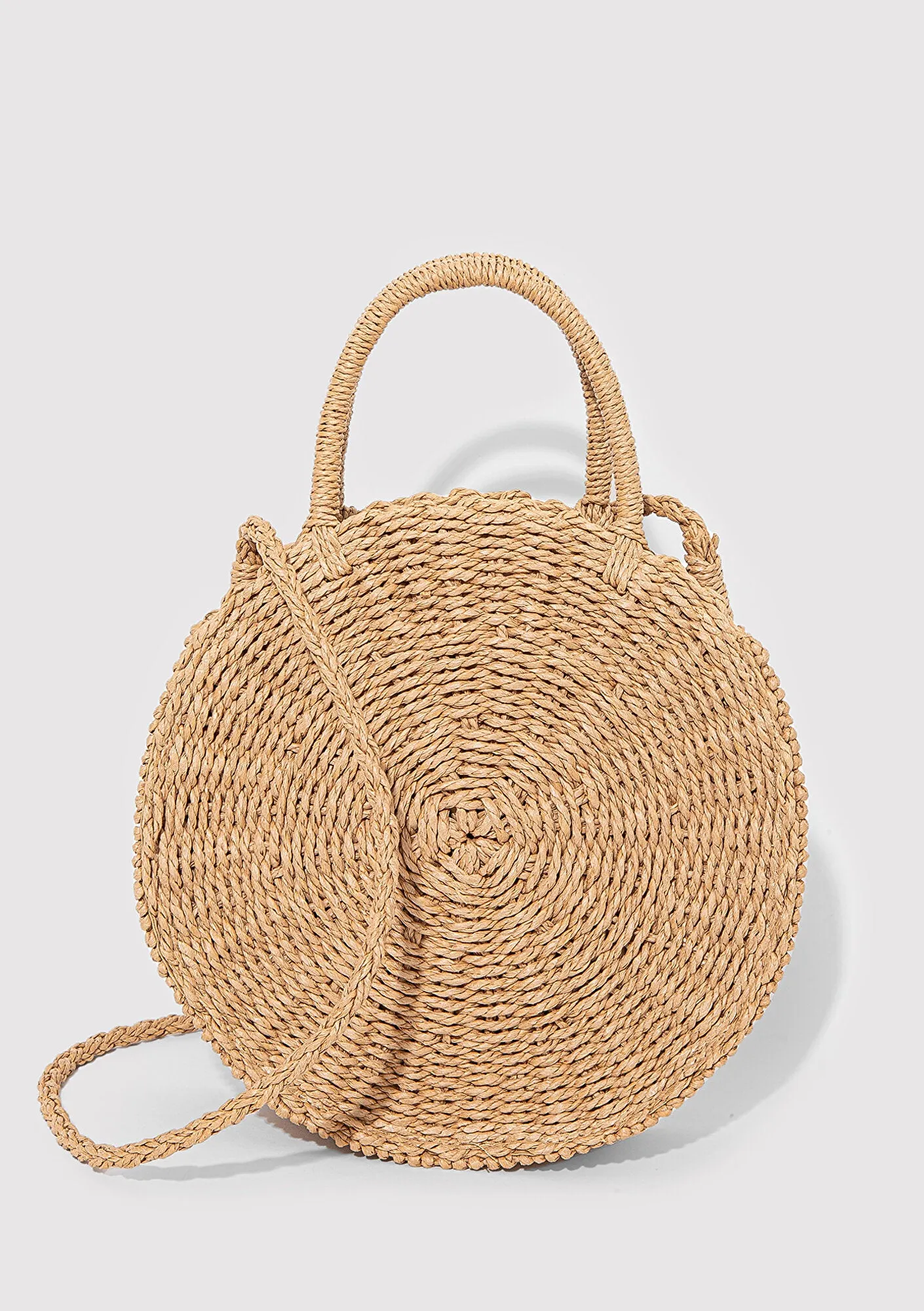 Beige Shopper Bag