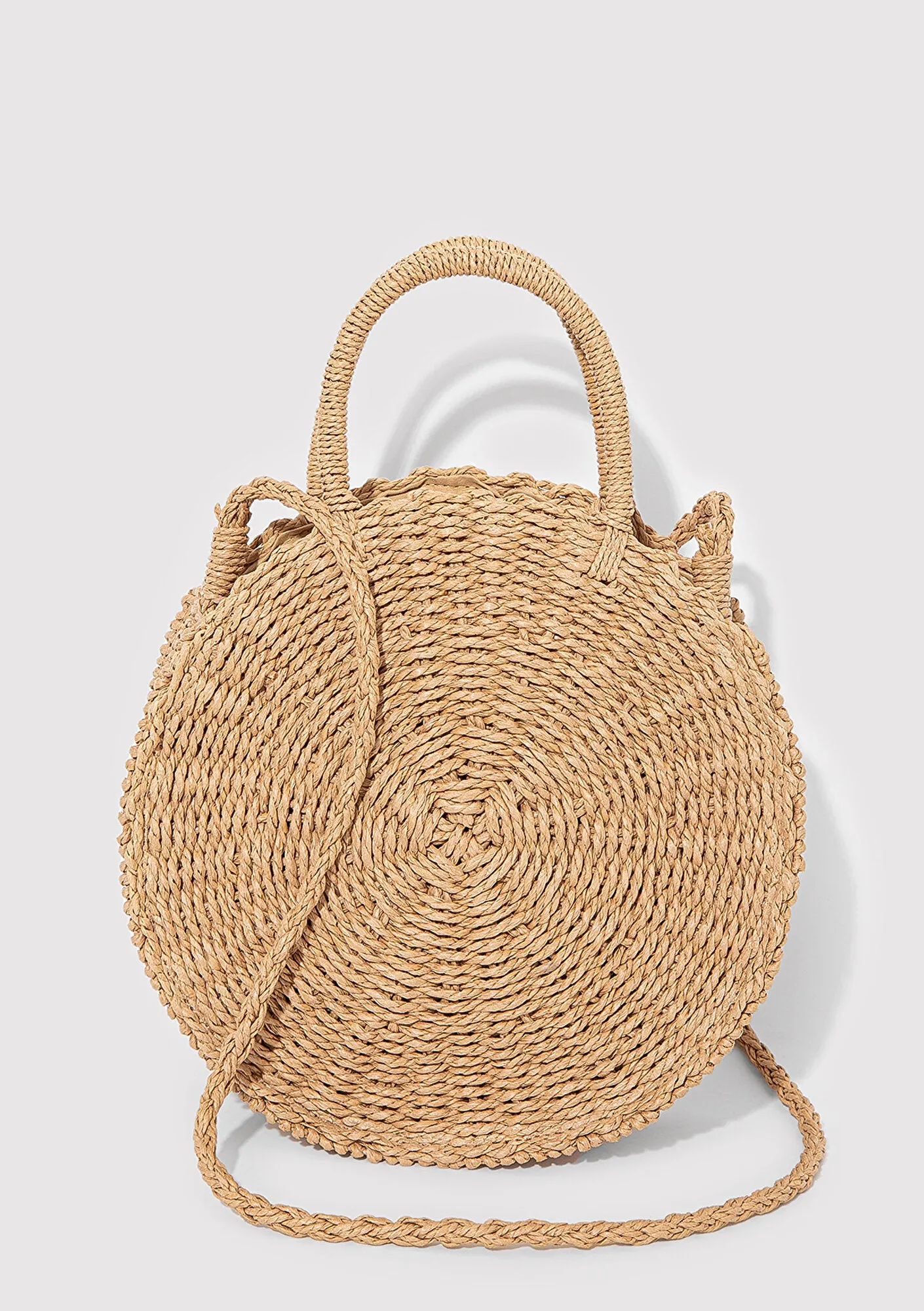 Beige Shopper Bag