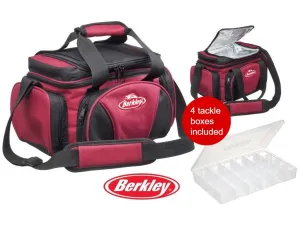 Berkley System Bag   4 Tackle Boxes   Cooler Top