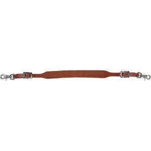 Berlin Custom Leather Wither Strap with Floral Buckle