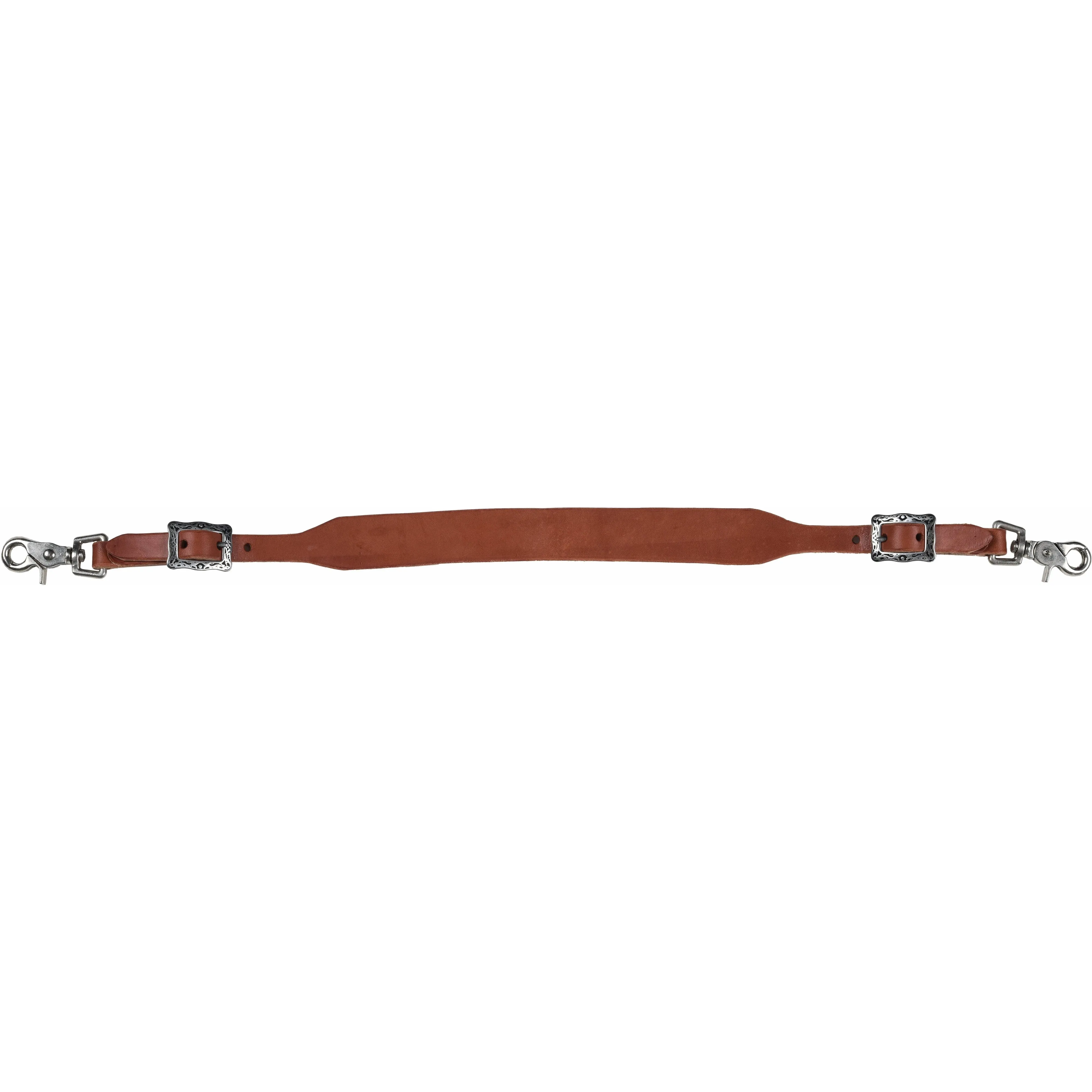 Berlin Custom Leather Wither Strap with Floral Buckle