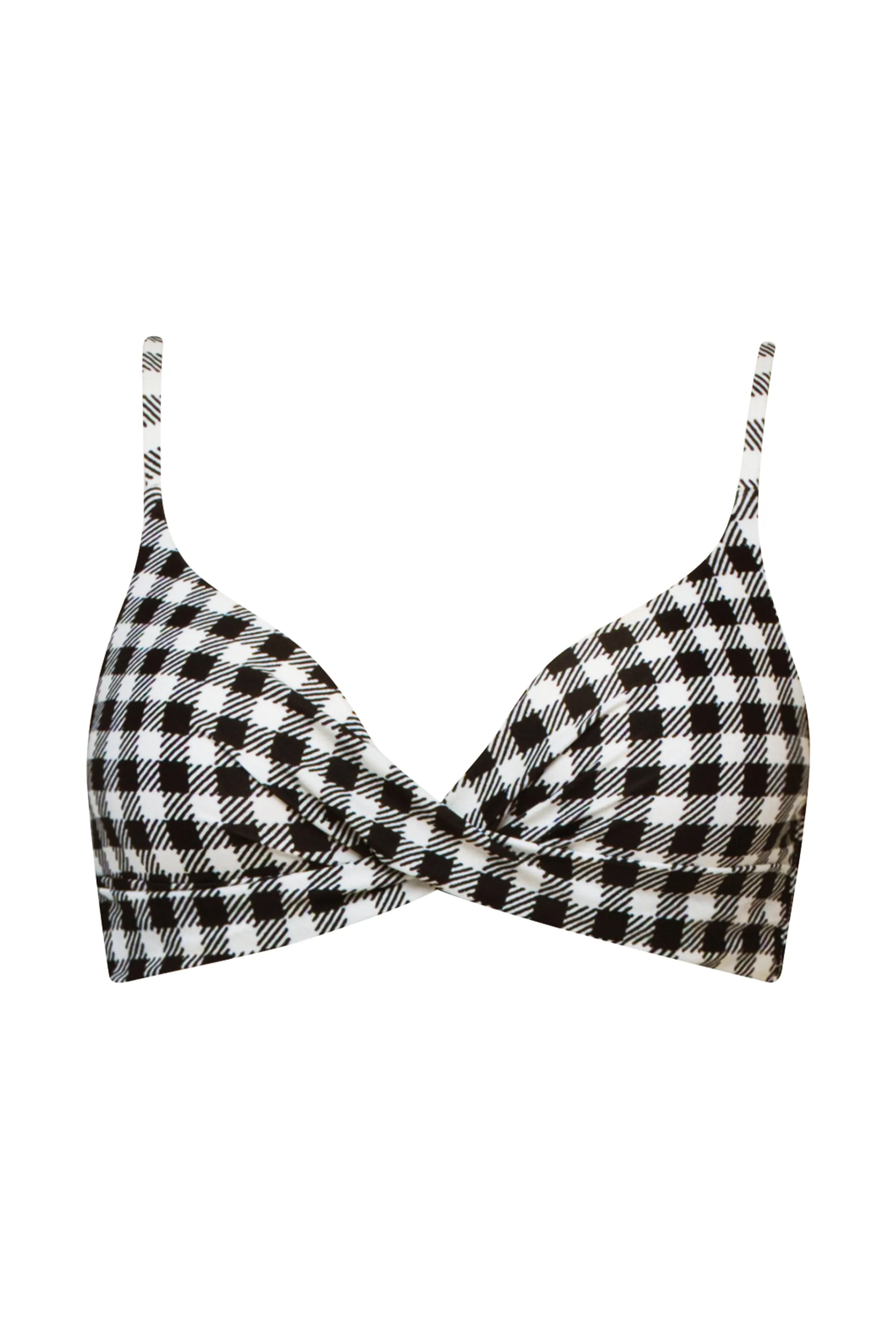 Bermuda Bikinitopp-GINGHAM INK