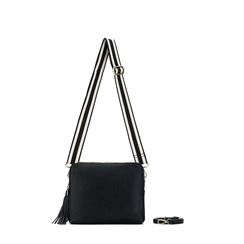 Black Caviar Parker Crossbody Bag Black