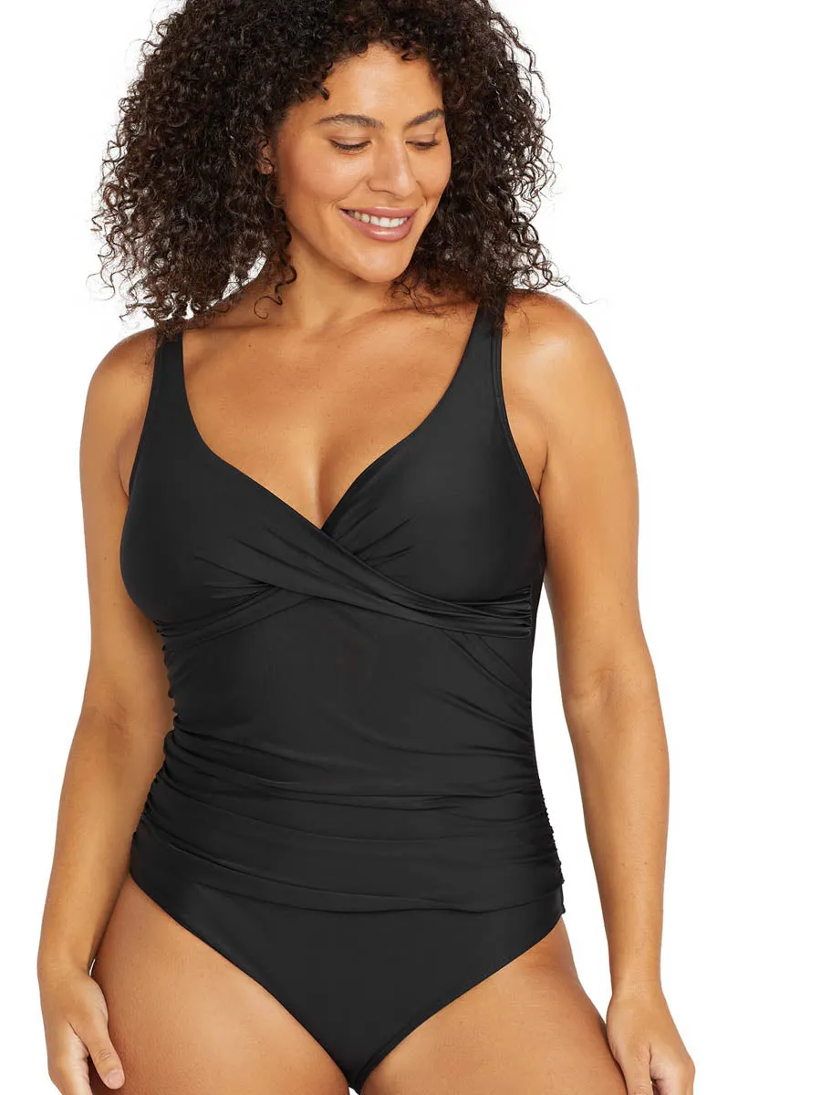 Black Hues Delacroix One Piece in Black