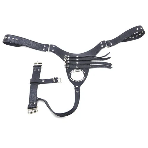 Black Male Chastity Belt | Black
