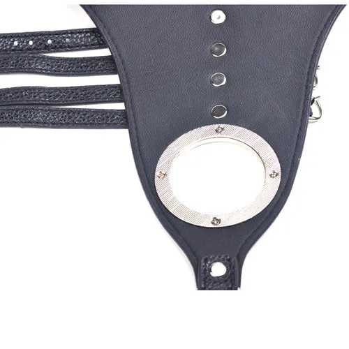 Black Male Chastity Belt | Black