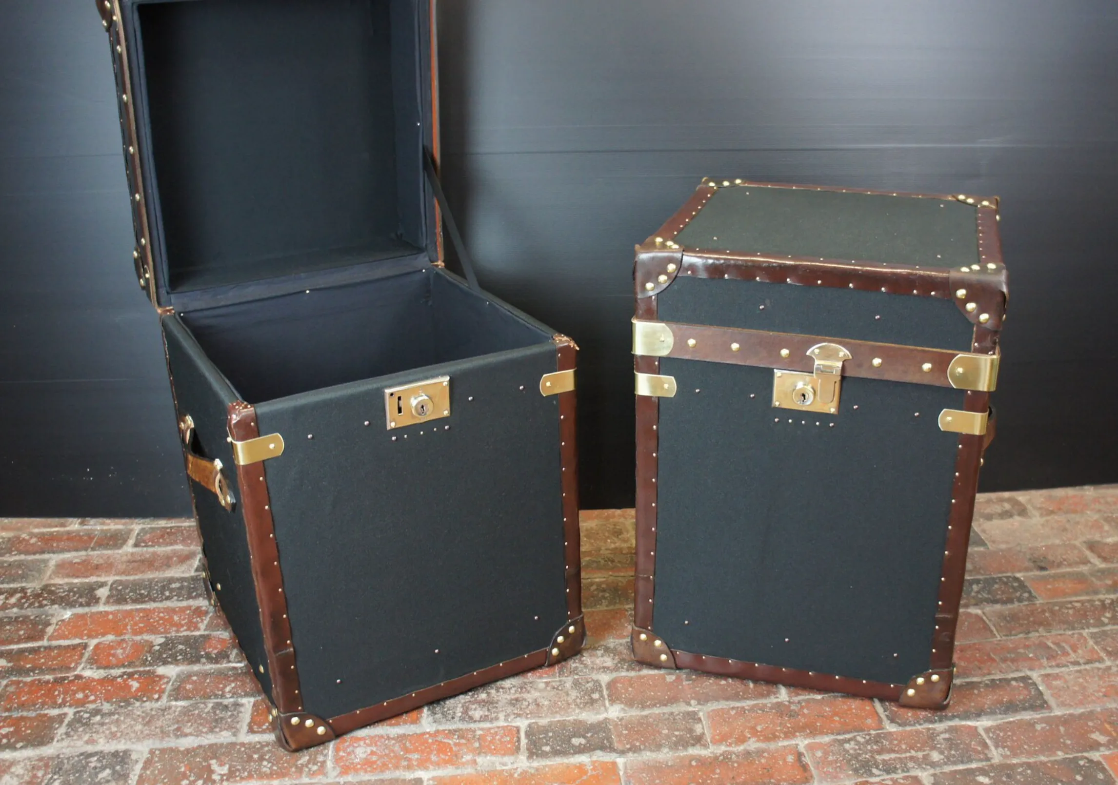 Black Millerain & Dark Leather