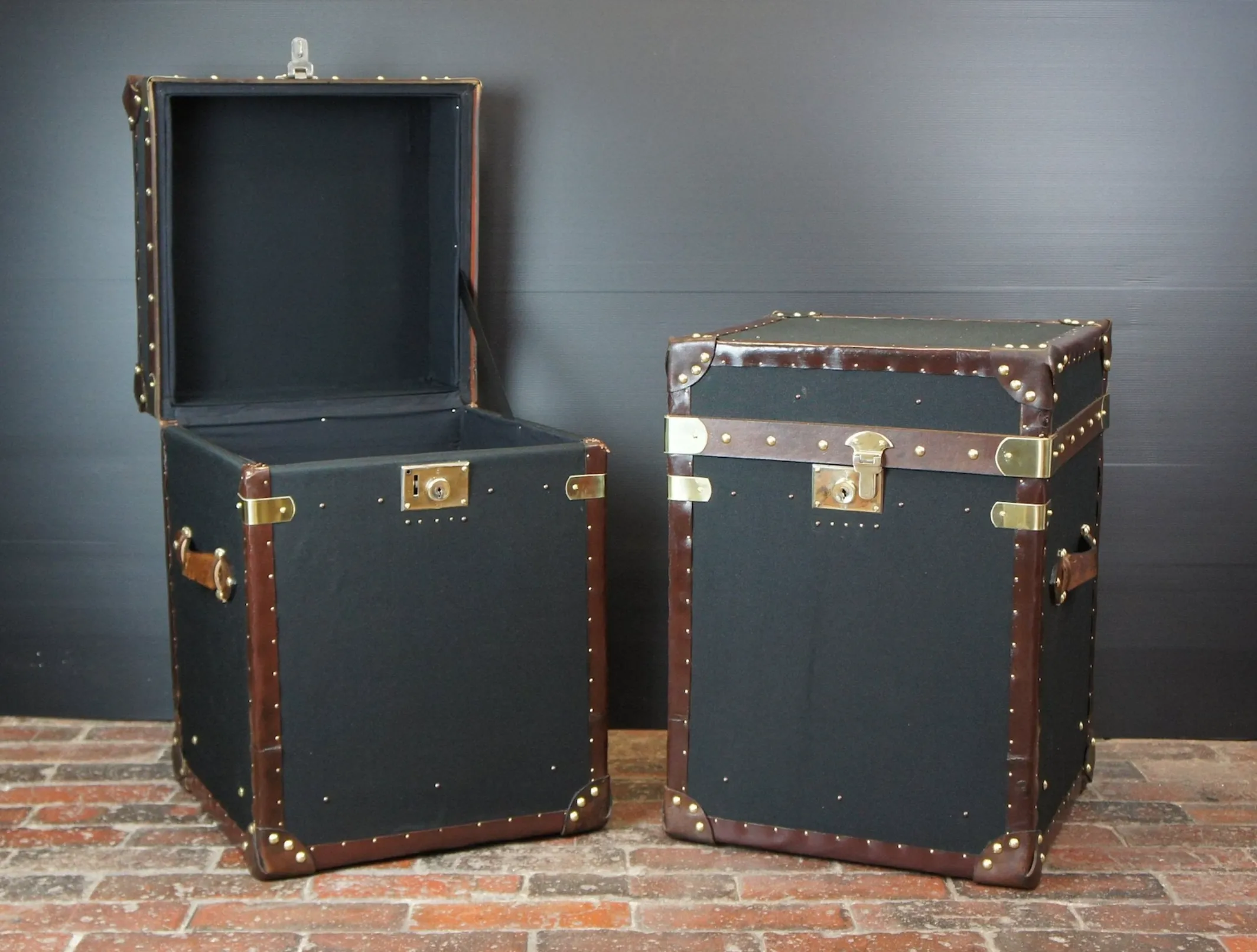 Black Millerain & Dark Leather