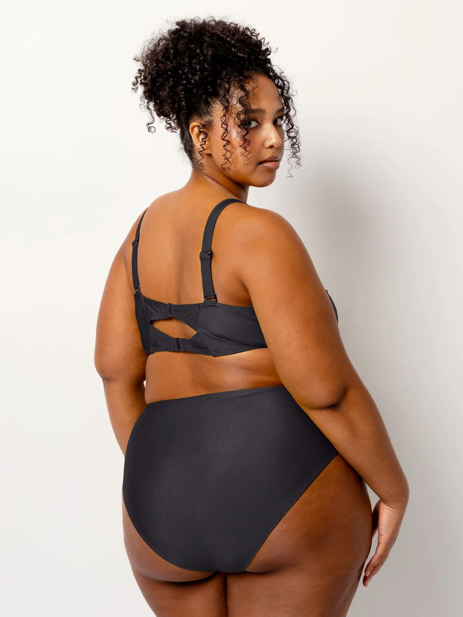 Black Sofia Bikini Top