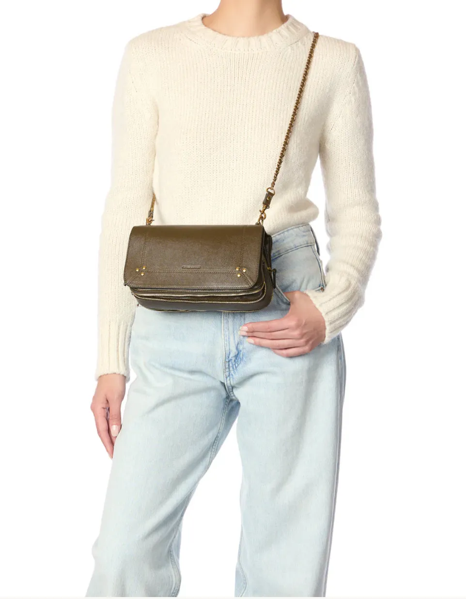 BOBI KAKI SHOULDER BAG