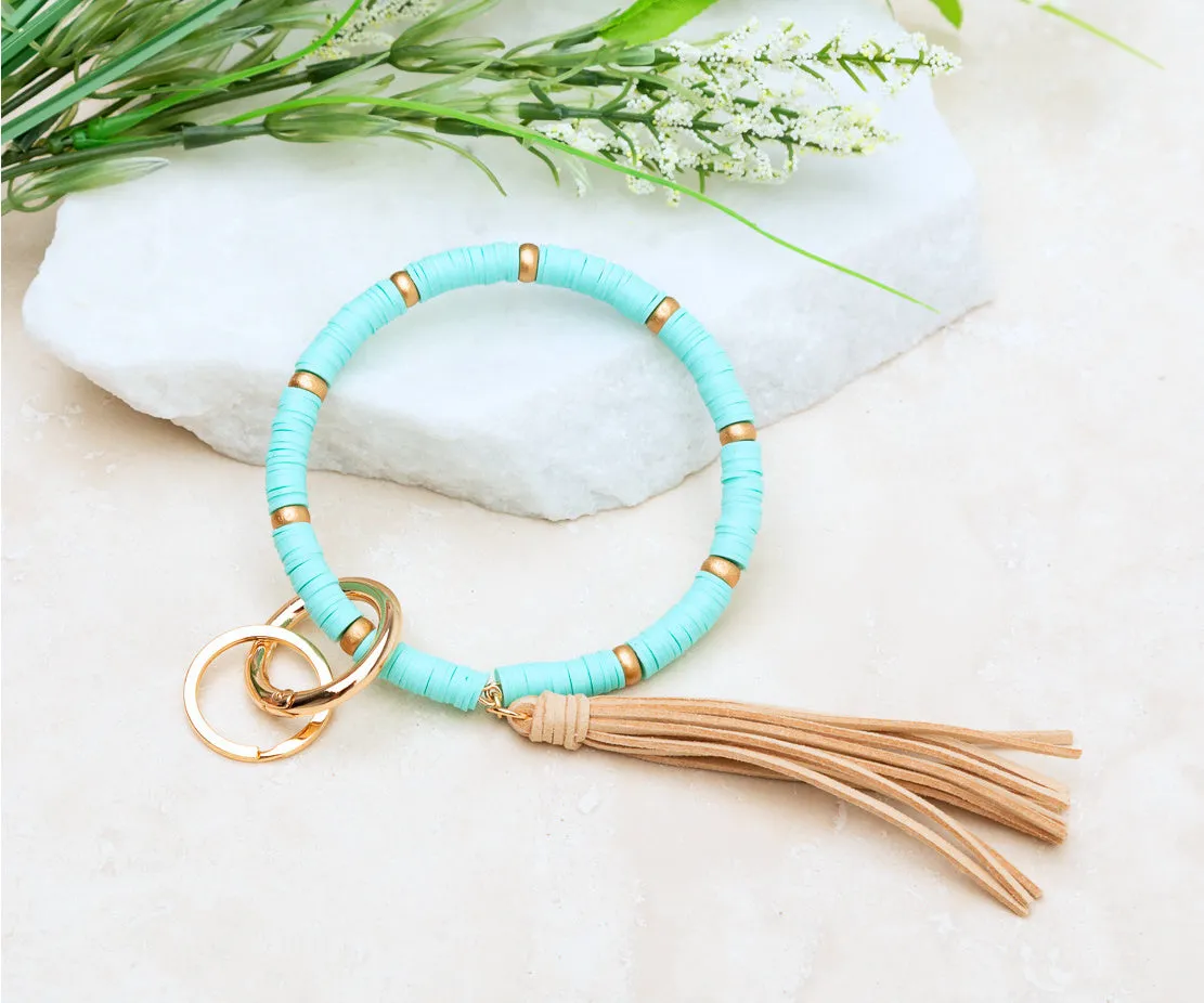 Boho Key Ring Bracelet