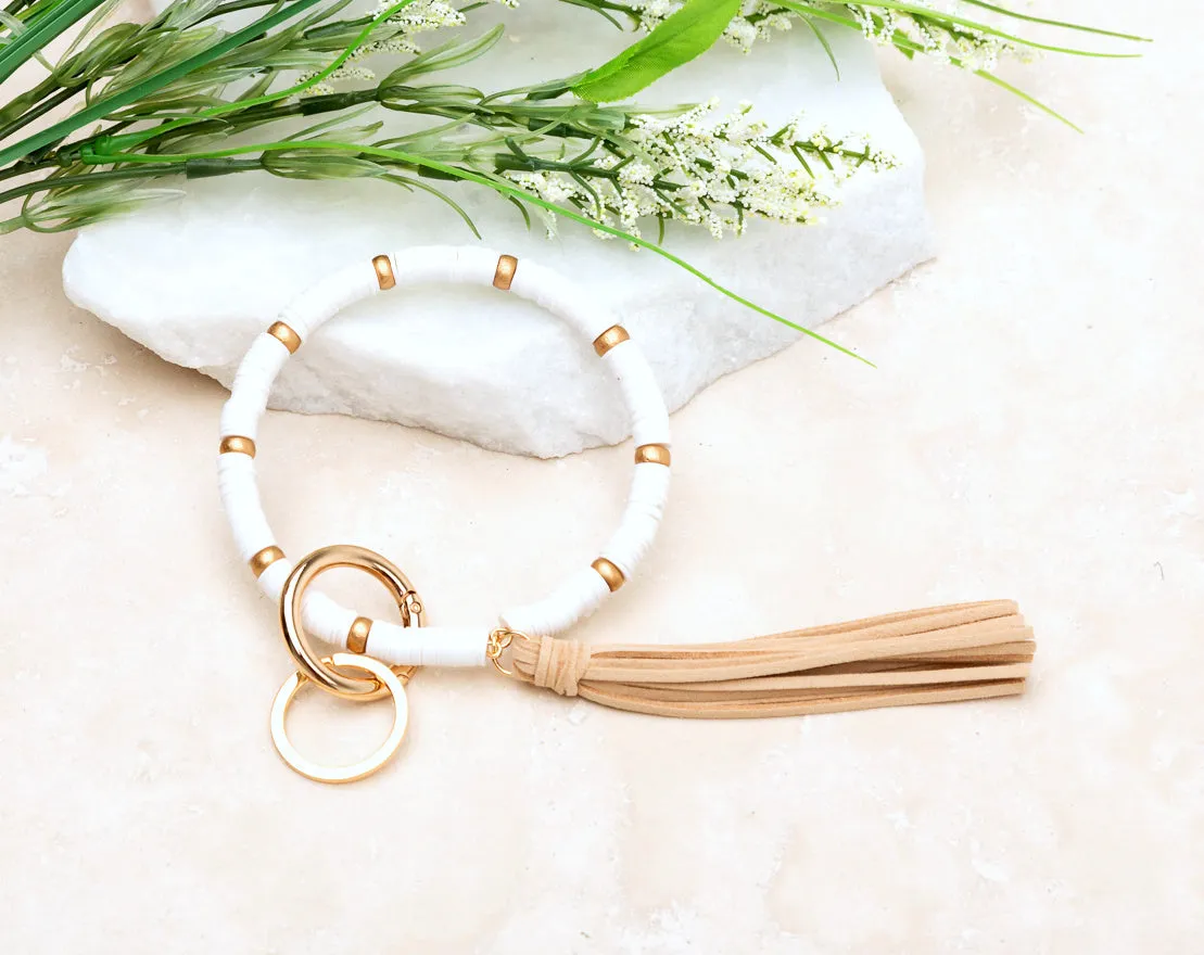 Boho Key Ring Bracelet