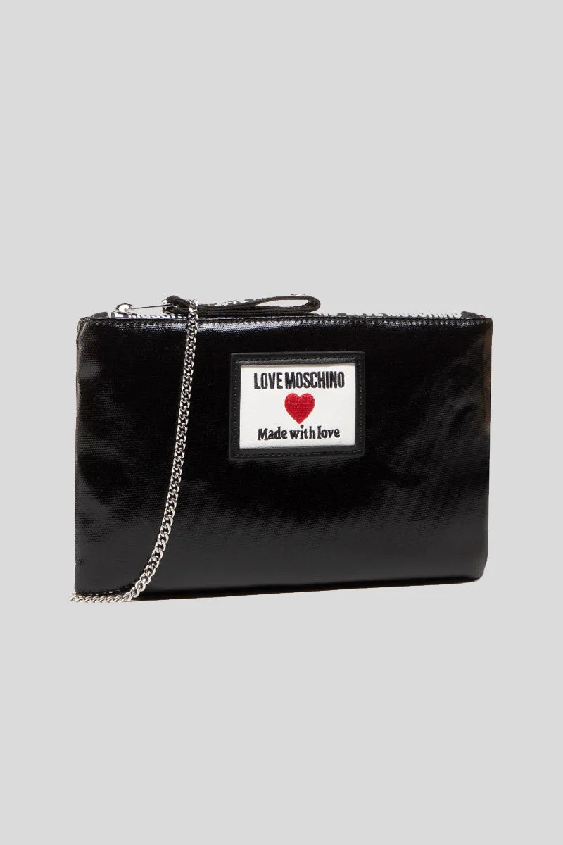 Borsa Canvas   Pu - Nero