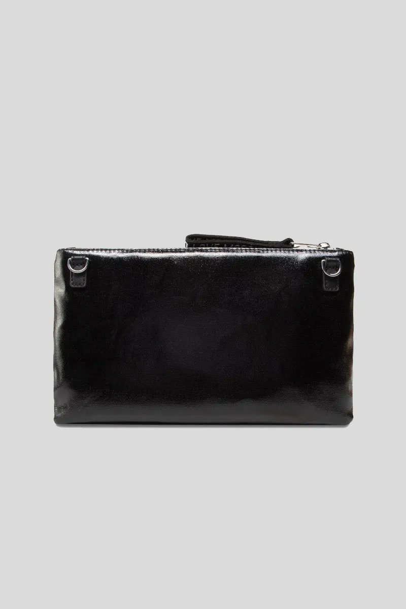 Borsa Canvas   Pu - Nero