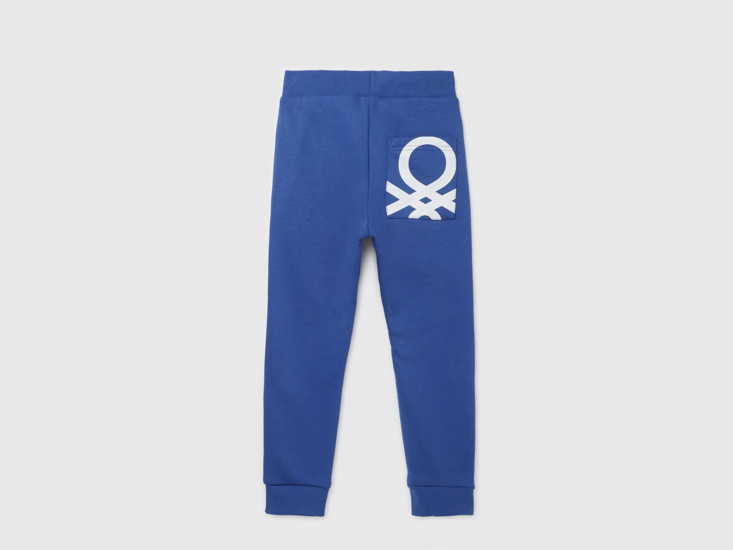 Boy's Solid Regular Fit Joggers with Drawstring Closure