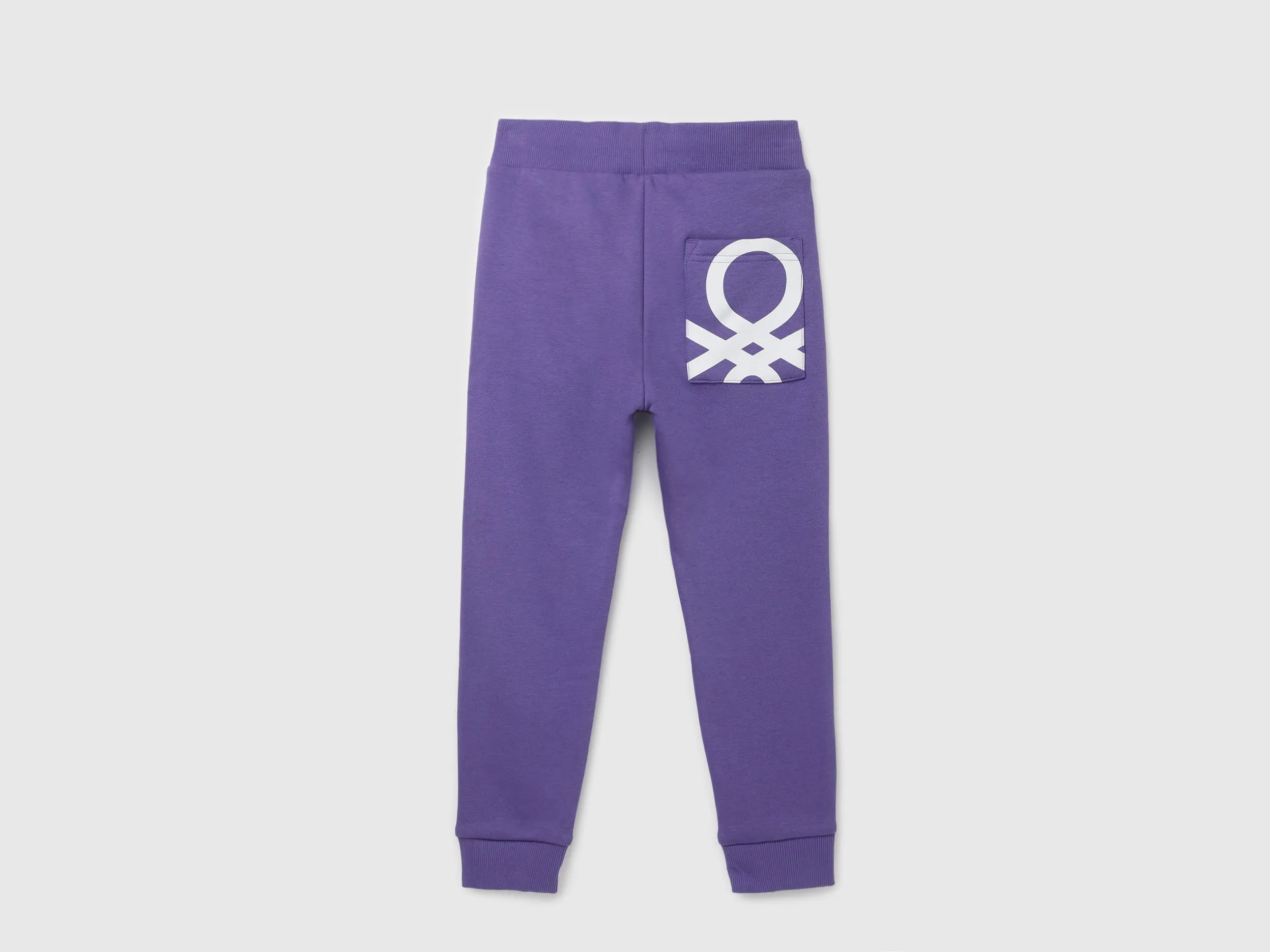 Boy's Solid Regular Fit Joggers with Drawstring Closure