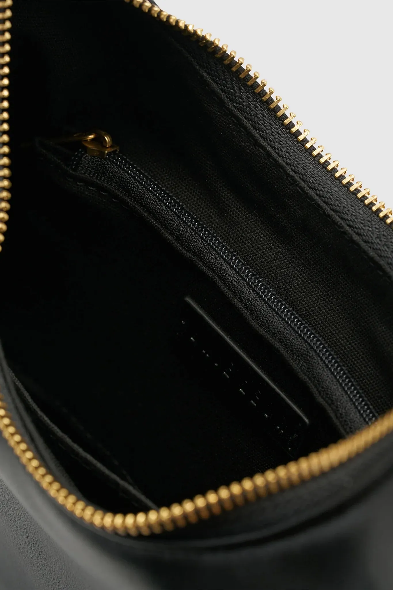 Brie Leon Everyday Croissant Mini Bag Black