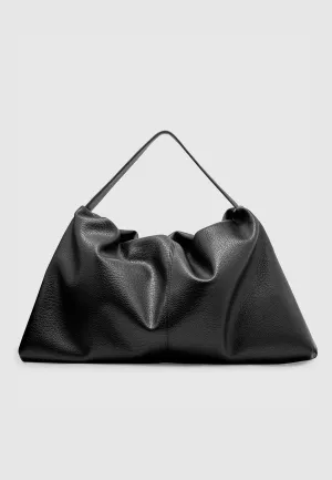 Brie Leon Harlow Slouch Tote Bag Black Nappa