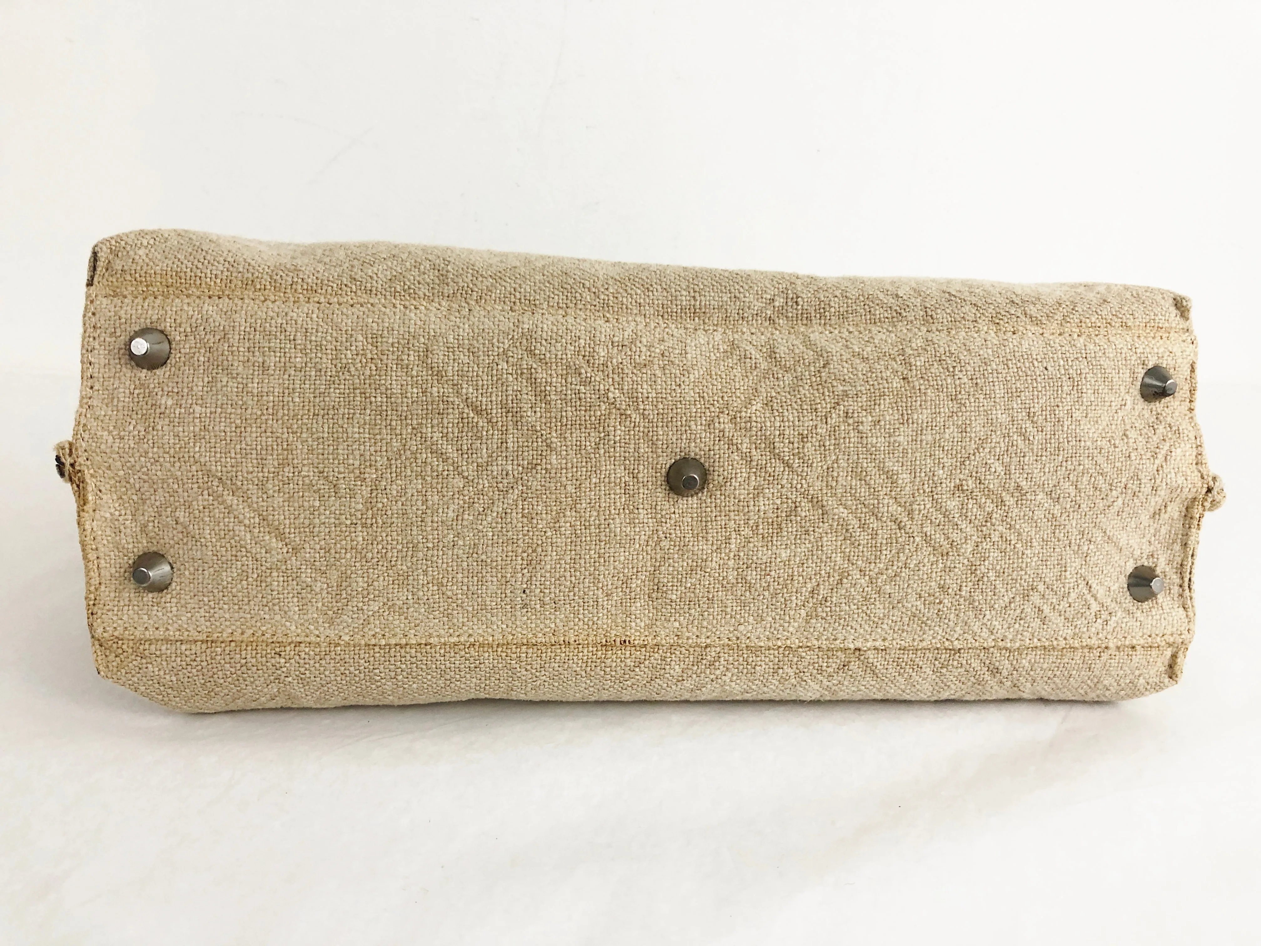 Brunello Cucinelli Monili Trim Canvas Tote