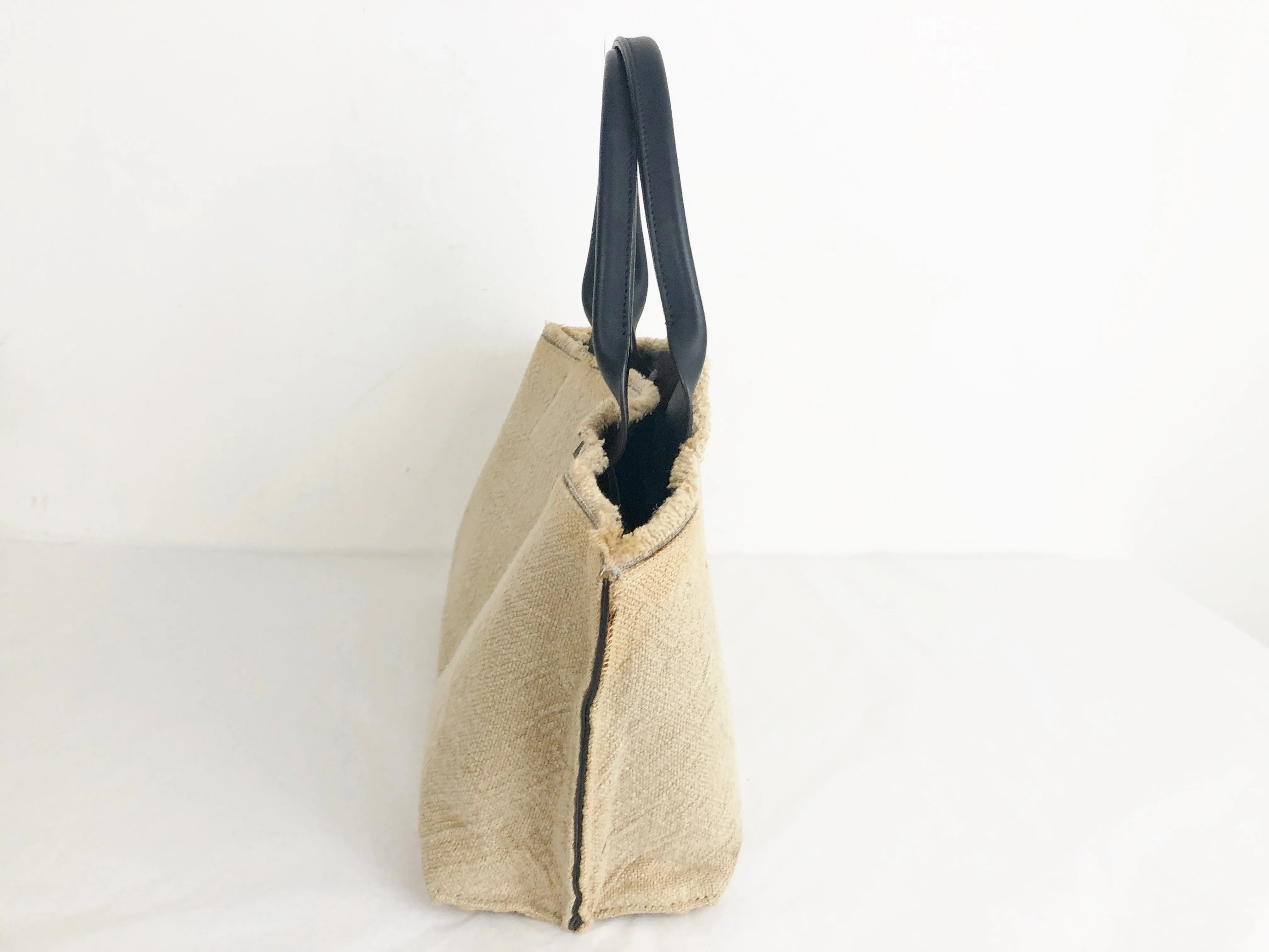 Brunello Cucinelli Monili Trim Canvas Tote
