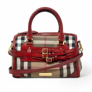 Burberry Red House Check Bridle Chester Bowler