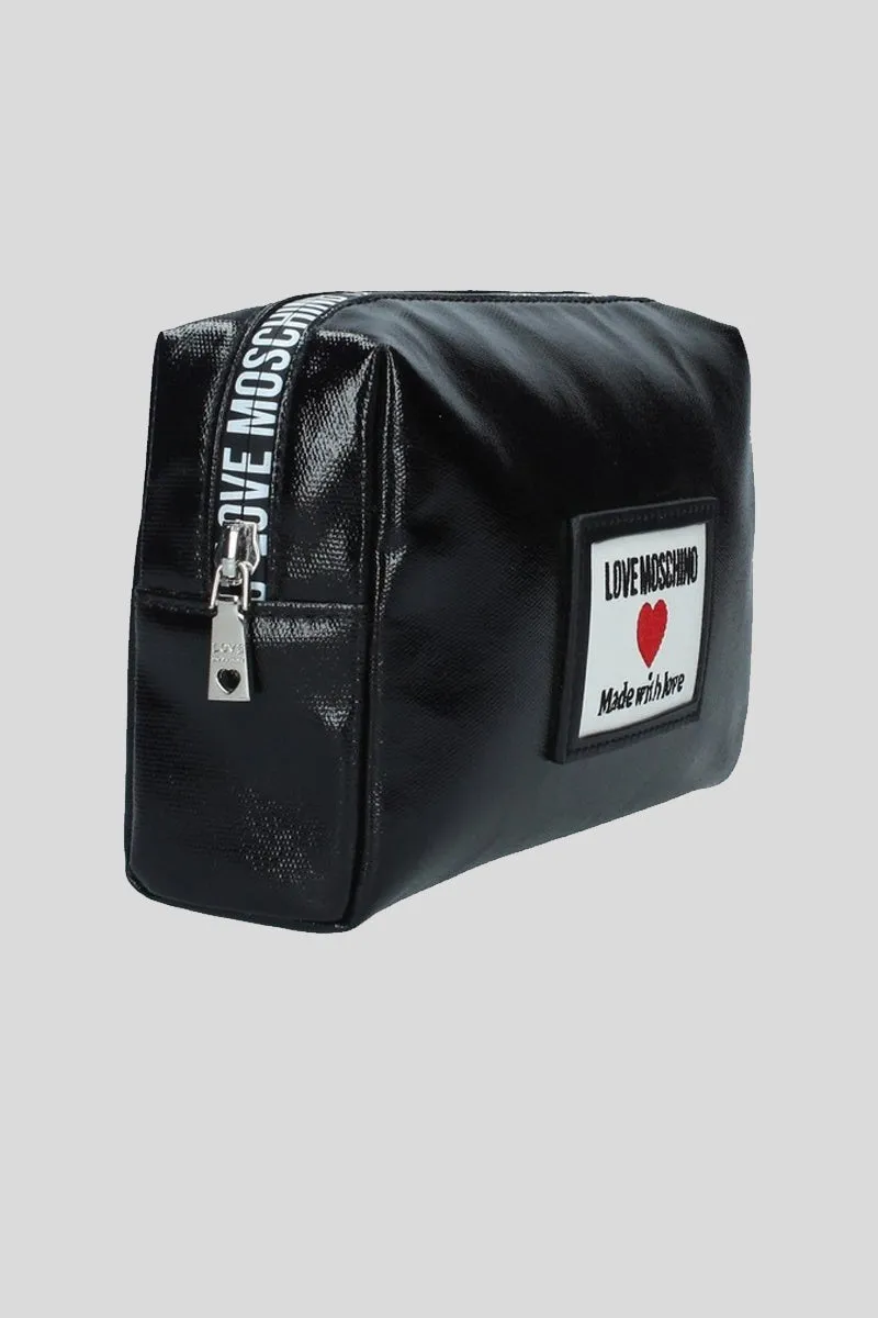 Bustina Canvas Pu - Nero