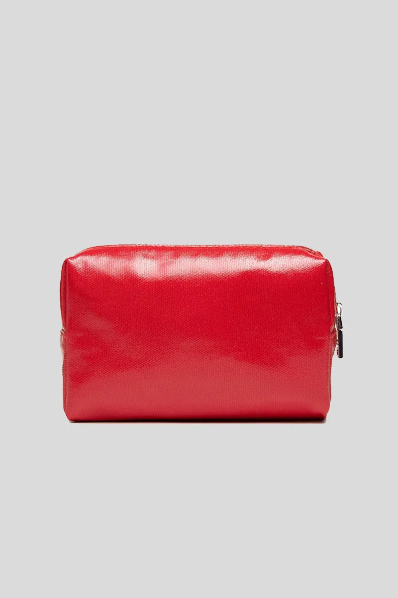 Bustina Canvas   Pu - Rosso