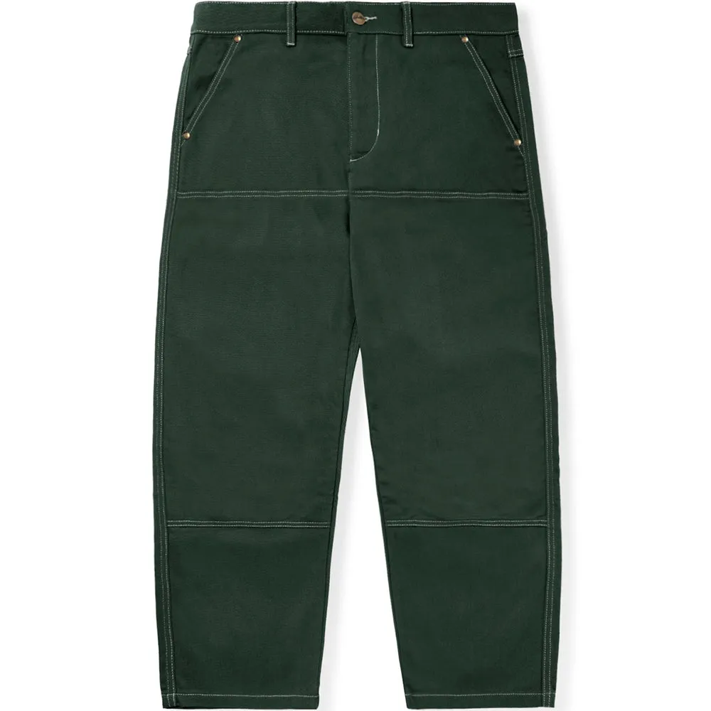Butter Goods Work Double Knee Pants Dark Forest