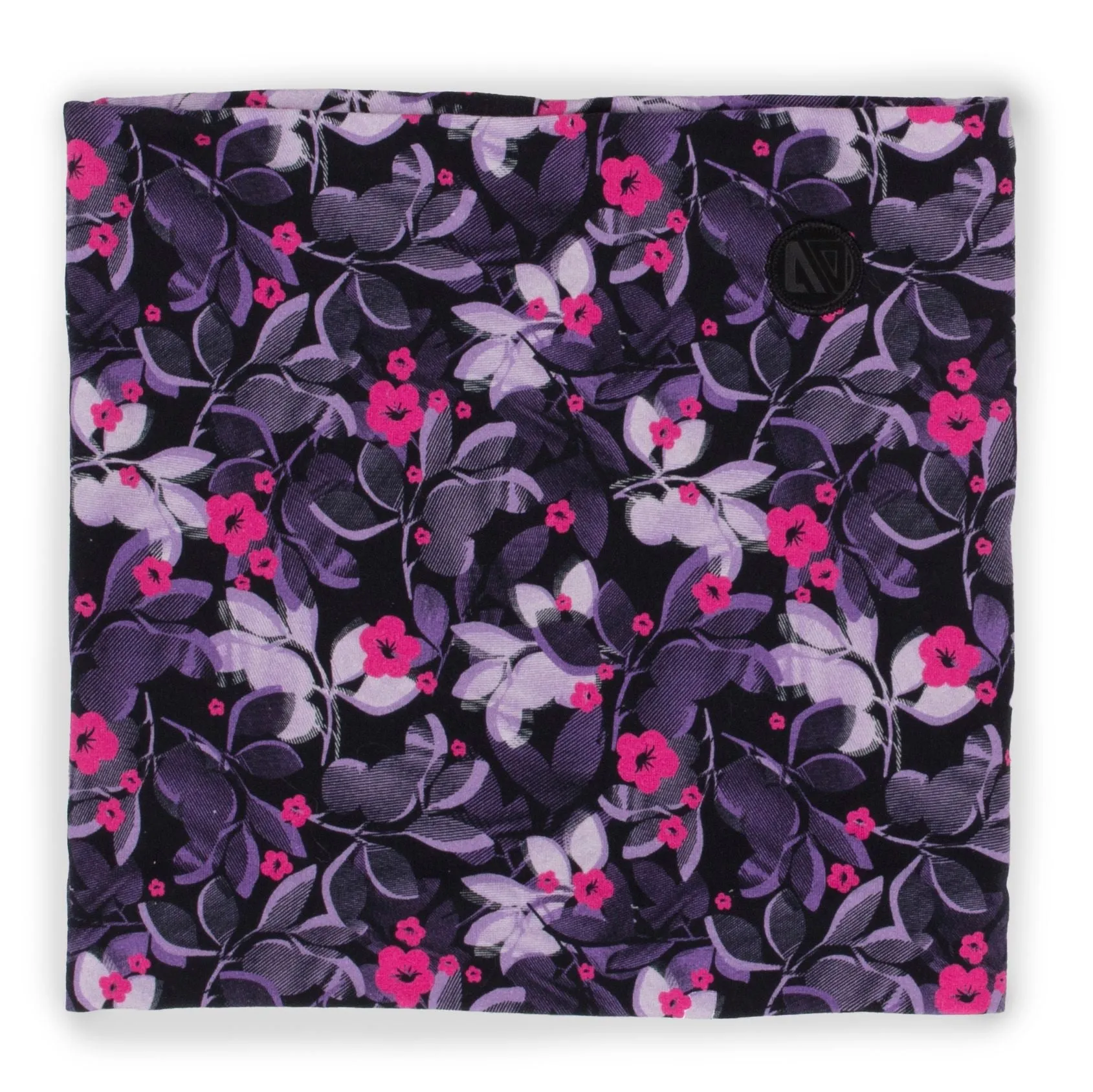Cache-cou jersey et micropolaire Nano Fleurs F23CACj500