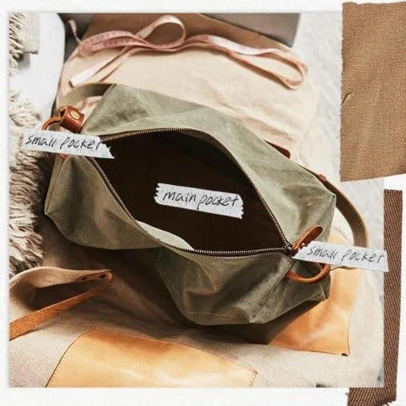 Canvas Crossbody Messenger Bag Men