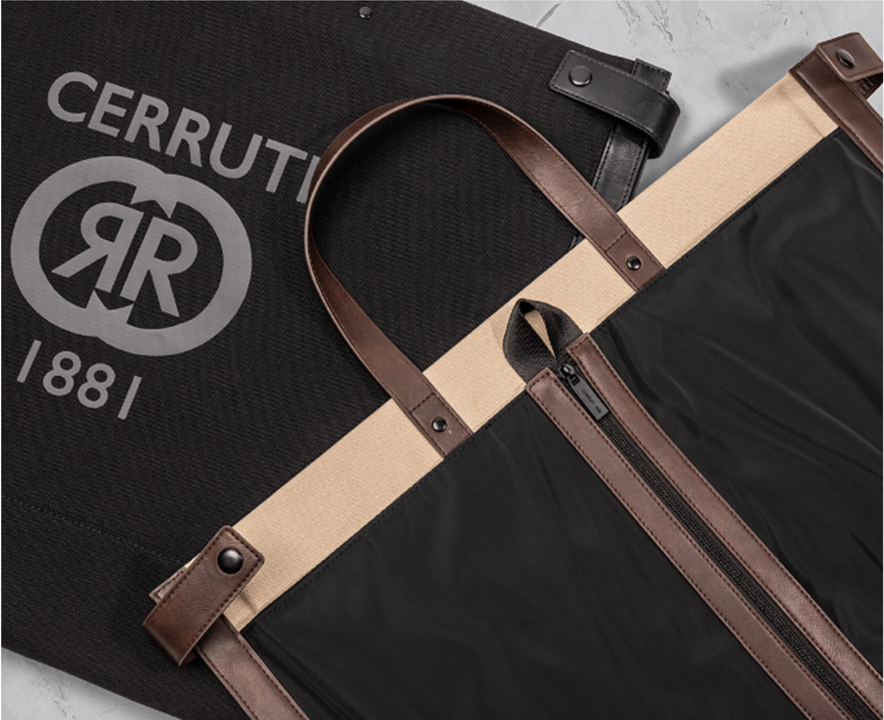 Cerruti 1881 NTG204A -Garment bag Hampstead Black