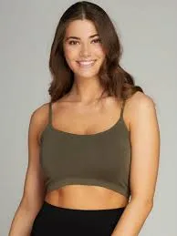 C'est Moi Bamboo Crop Tank