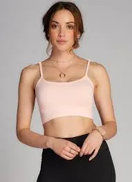 C'est Moi Bamboo Crop Tank
