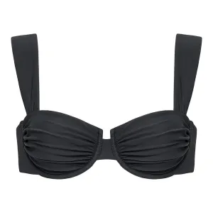 Charcoal Bella Bikini Top