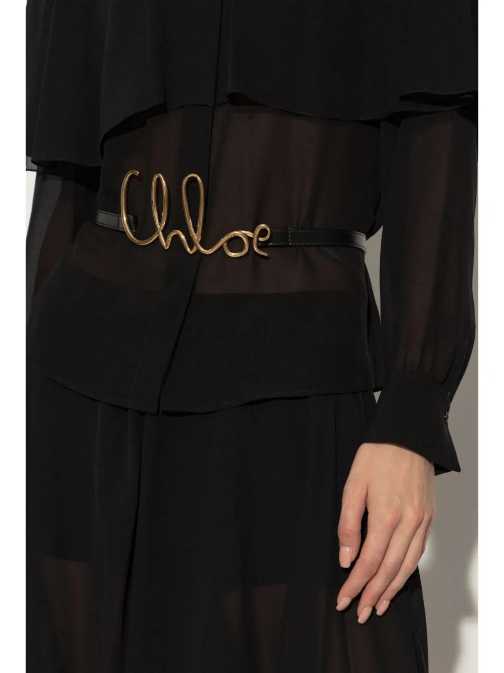 Chloé iconic leather belt