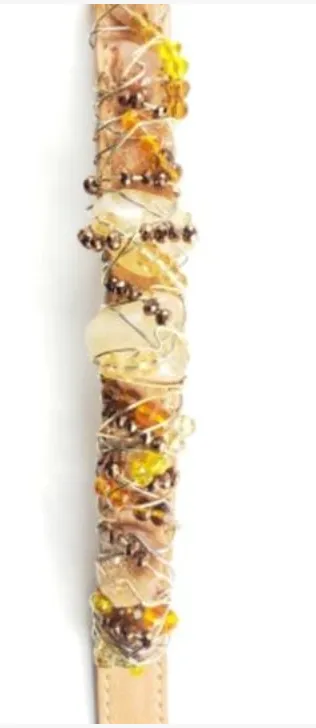 Citrine Healing Dog Collar