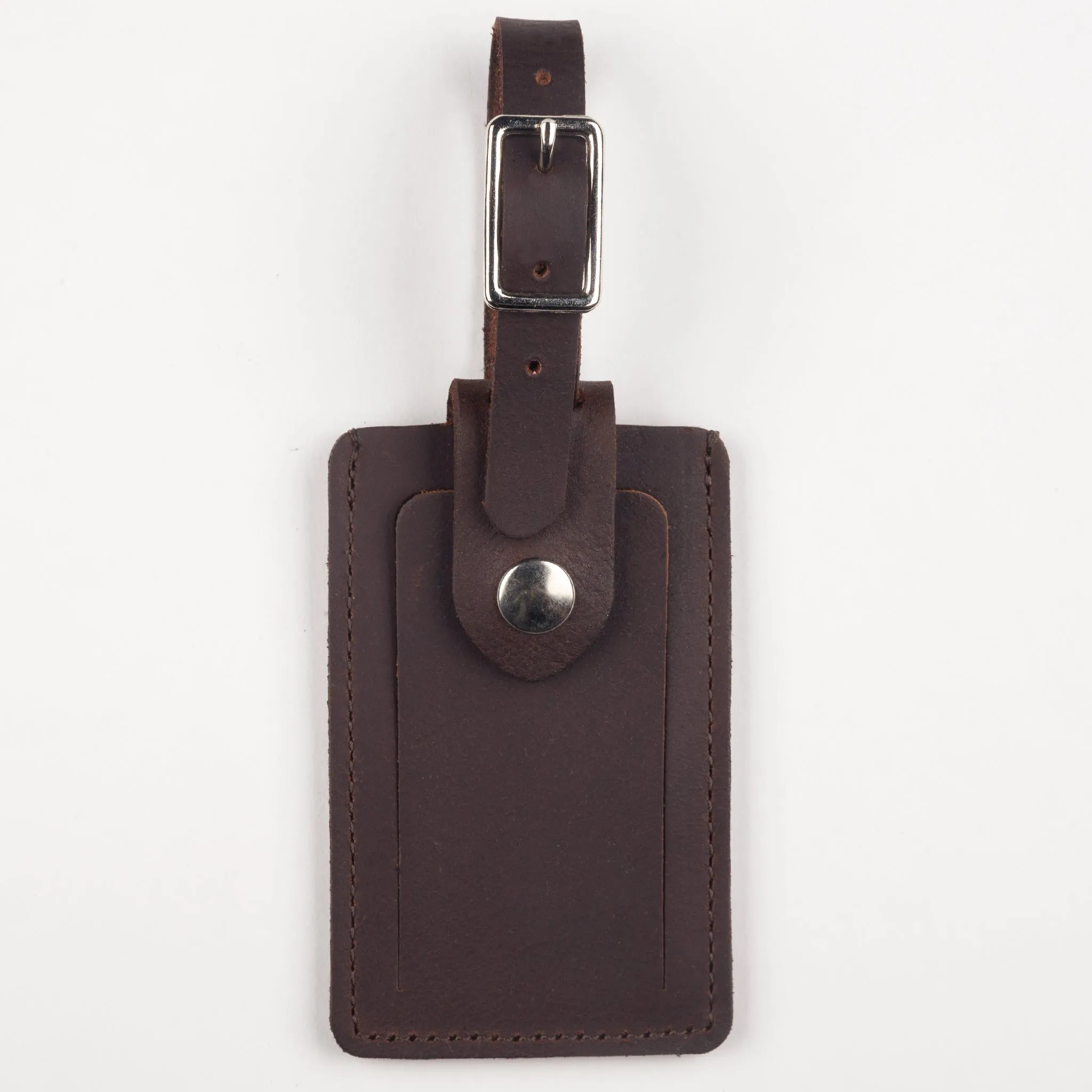 CL526 - Luggage Tag- Brown