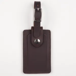 CL526 - Luggage Tag- Brown