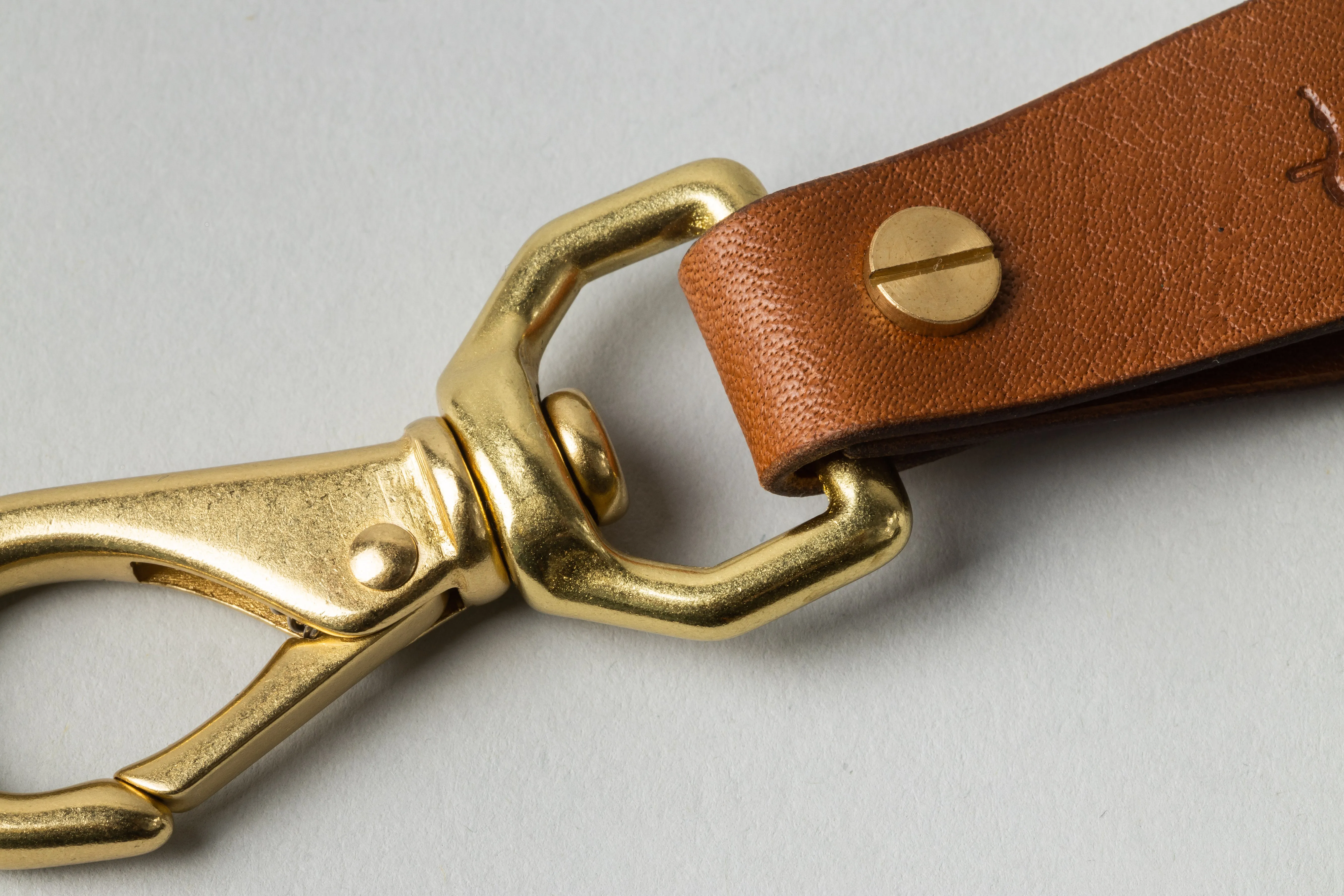 Coffin Key Fob Tan