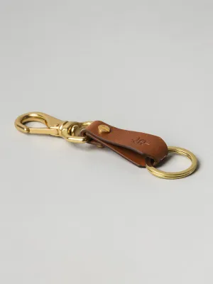 Coffin Key Fob Tan