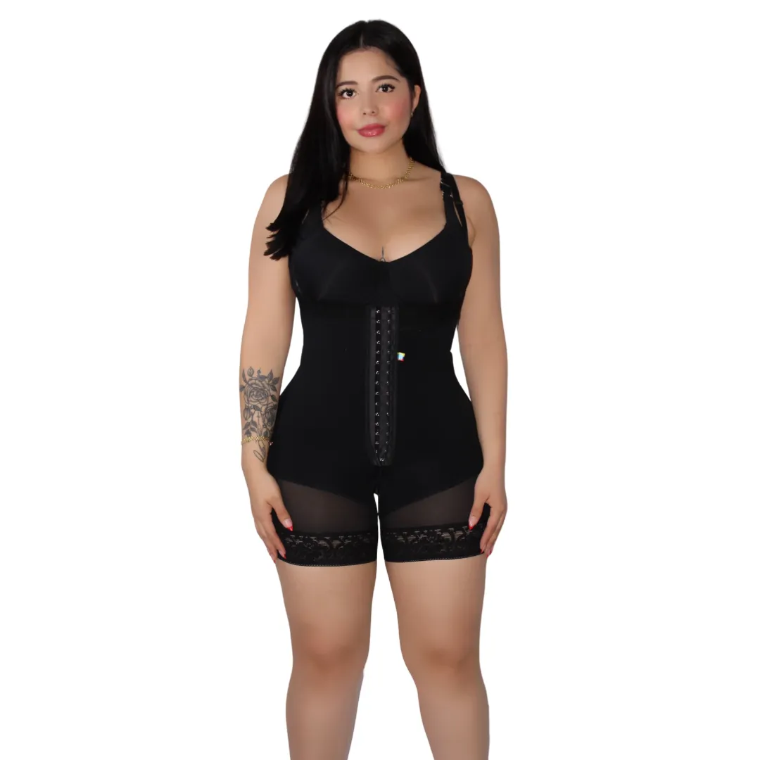 Colombian Girdle Short Strapless. Ref.304