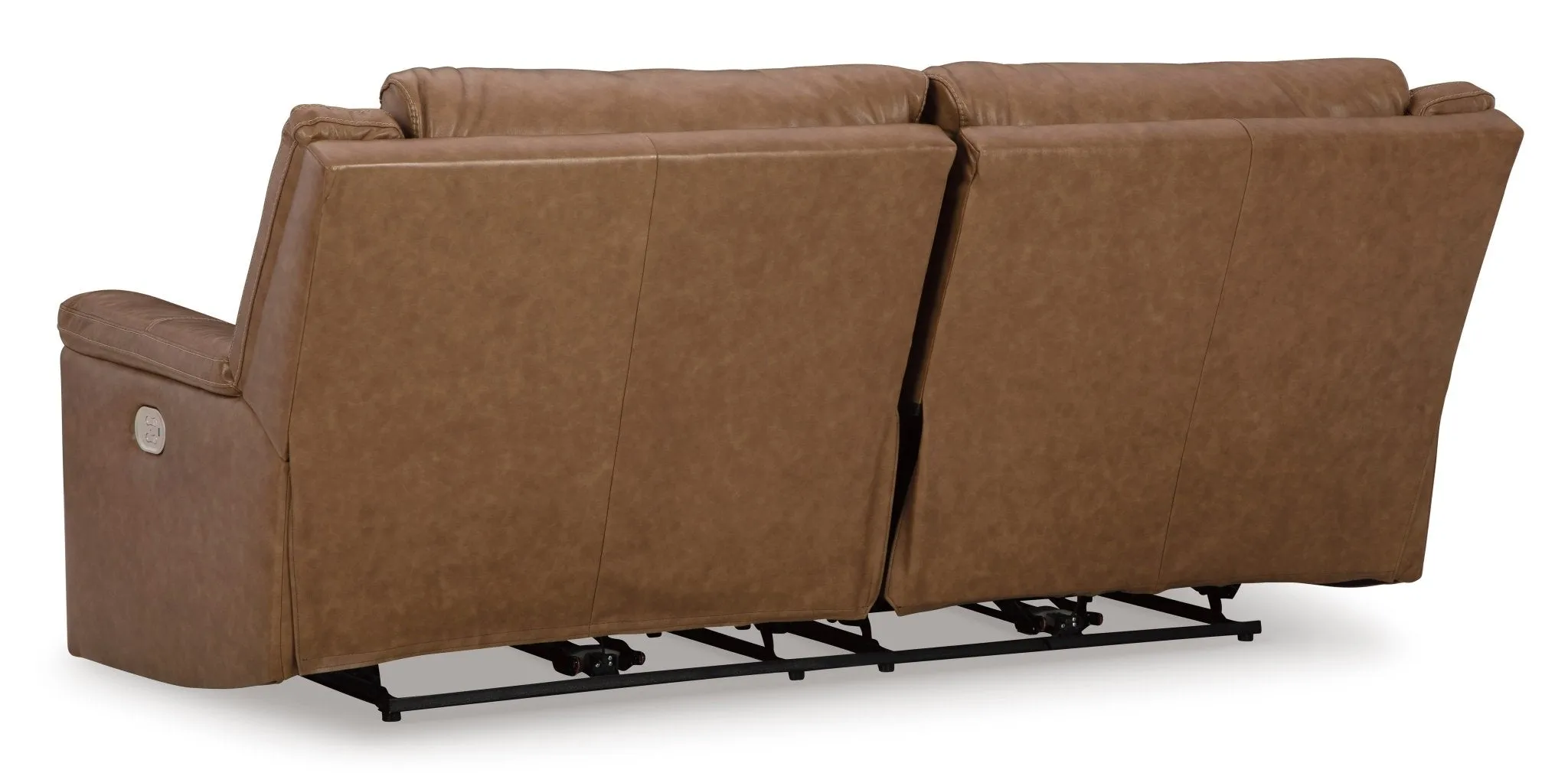 Contemporary Power Reclining Loveseat with Center Console